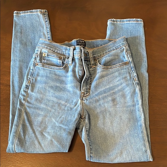 J. Crew 10” High-Rise Skinny Blue Jeans - Picture 4 of 9